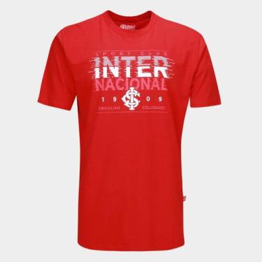 Imagem de Camiseta Internacional Clássica Masculina - Surf Center, Vermelho, M