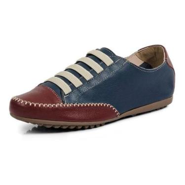 Imagem de Sapato sapatênis Feminino lindo moderno conforto vermelho - Izabella A