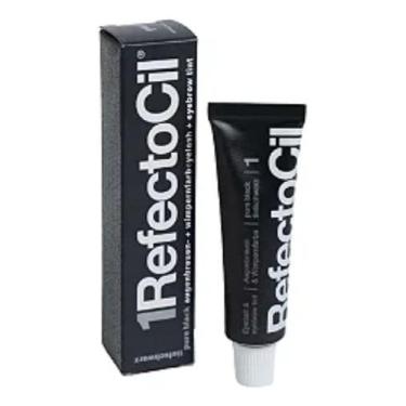 Imagem de Tintura Para Sobrancelha e Cílios Cor Preto 1.0 Refectocil - Sem Fabri