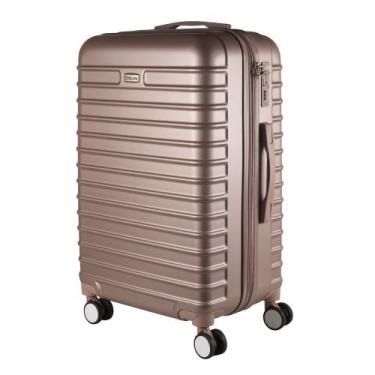 Imagem de Mala Média em ABS Com 4 Rodas 360 - AeroMalas Rio, Rose