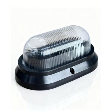 Imagem de Luminária Arandela Tartaruga Sem Grade Preto Lampada Soquete E27 P/ Pa