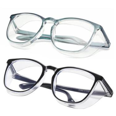 Imagem de Óculos de segurança konqkin Goggles Nurses Anti-Fog Square Frame