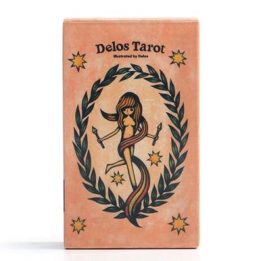 Imagem de Jogo de cartas Delos Tarot Family com cartas de baralho de tarô - Yiwe