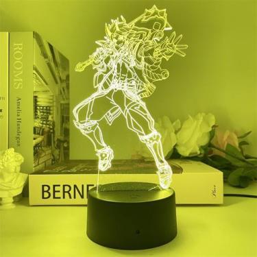 Imagem de Luz noturna LED 3D Plants vs Zombies Aratakis Ittos com mudança de cor