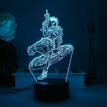 Imagem de Luz noturna LED 3D Valorants Astras Color Changing Kids - yiweisai