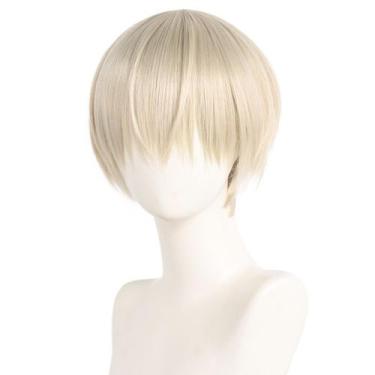 Imagem de Peruca de cosplay Winds Breakers Reins, fantasia de anime de 30 cm - y