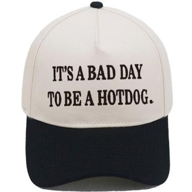 Imagem de Boné de beisebol Cotton Trucker É um dia ruim para ser um cachorro-que