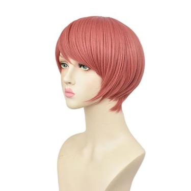 Imagem de Cosplay Wig Identitys Candys Girls Anime Costume Sintético - yiweisai