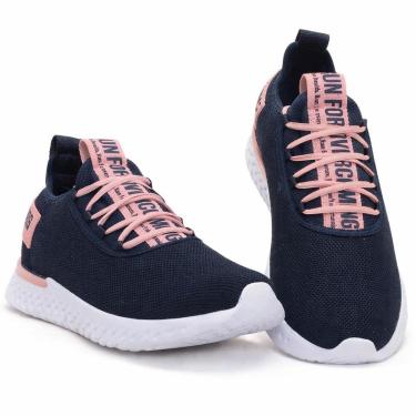 Imagem de Tênis Academia Feminino Esportivo Cadarço Conforto Treino Fit-Feminino