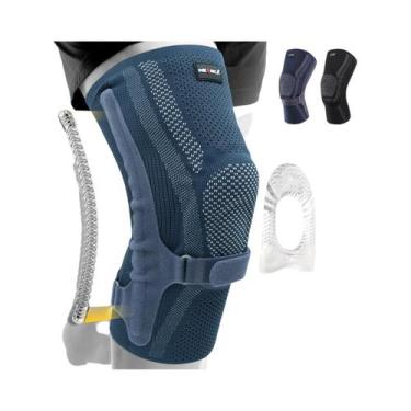 Imagem de Joelheira Unissex NEENCA Com Almofada Patelar E Estabilizadores Latera