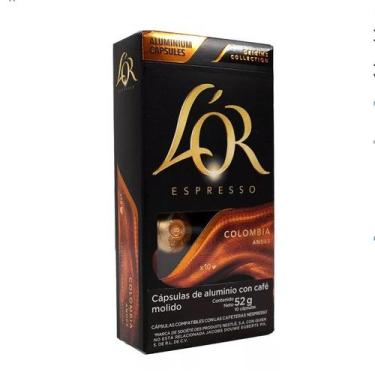 Imagem de Café L'Or Colombia Lor Compatível Com Nespresso 10 Cápsulas