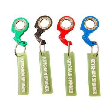 Imagem de Chaveiro Fidget Spinner: Brinquedo Antiestresse Para Crianças E Adulto