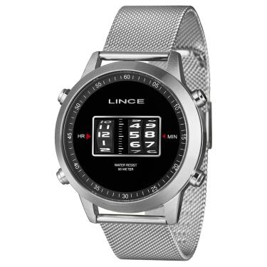 Imagem de Relógio LINCE masculino digital prata MDMH220L46 P1SX