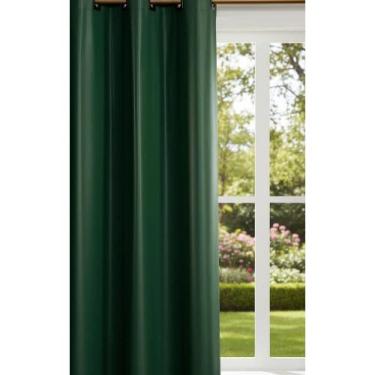 Imagem de Cortina Corta Luz Blackout Verde 2,80x1,60m Totalmente Escur - Congrat