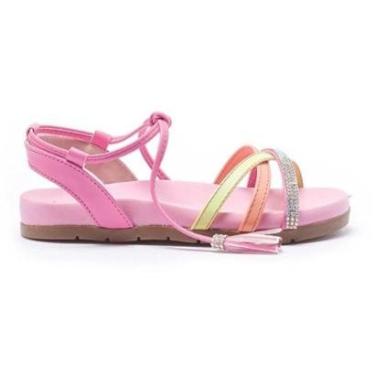 Imagem de Sandália Menina Pe Com Pe Lunna Pink Rosa 32-Feminino