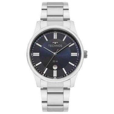 Imagem de Relógio Technos Masculino Steel Prata - 2115tzz/1a