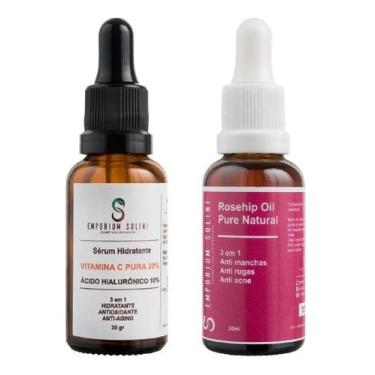 Imagem de Sérum Vitamina C 20% + 1 Oleo De Rosa Mosqueta - Emporium Solini