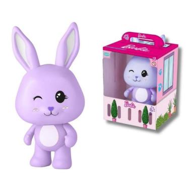 Imagem de Boneco Coelho Barbie Pets Colorido Brinquedo Infantil Cor:Lilás, Lilás
