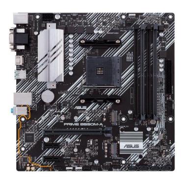 Imagem de Placa-Mãe ASUS PRIME B550M-A, AMD AM4, mATX, DDR4, Preto - 90MB15K0-M0