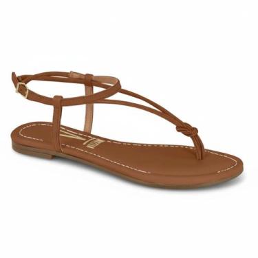 Imagem de Vizzano Rasteira Mocca Feminino Mocca Antiderrapante -, Mocca, 34