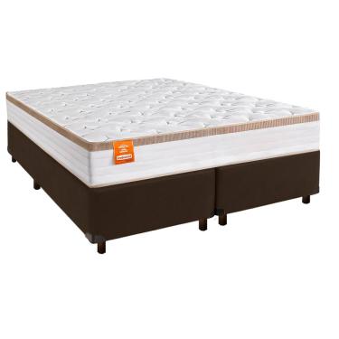 Imagem de Base Box + Colchão Molas Ensacadas King Isis Inducol