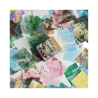 Imagem de Blocos De Notas Retrô Com 400 Folhas Para Scrapbooking DIY, Cartões De