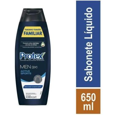Imagem de Sabonete Líquido Masculino Men 3x1 Active Sport 650ml Protex