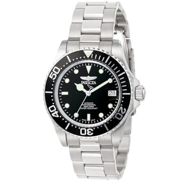 Imagem de Invicta Relógio automático masculino Pro Diver Collection Coin-Edge Aço inoxidável