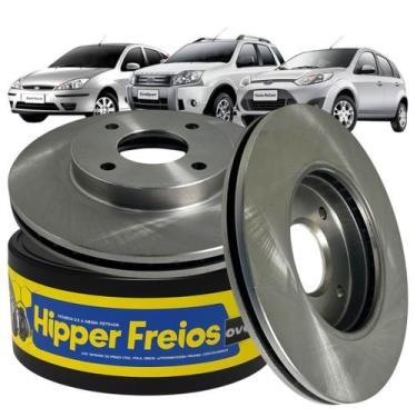 Imagem de Par Disco Freio Dianteiro Ecosport Fiesta 11/14 Focus HF18B - 32351, H