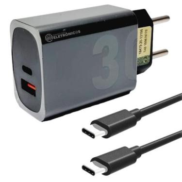 Imagem de Carregador Lehmox Carga Rápida Compativel Para Moto G Fast e G Pro - L