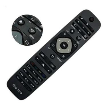 Imagem de Controle Remoto Compatível Com Tv Philips Lcd Smart led 3d universal -