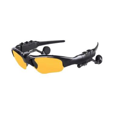 Imagem de Óculos De Sol Polarizados Bluetooth Com Fone De Ouvido Sem Fio, Proteç
