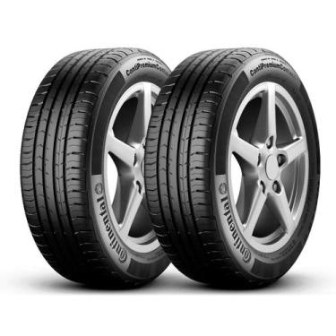 Imagem de Kit 2 Pneus 185/55R15 Continental ContiPremiumContact 5 82V Aro 15