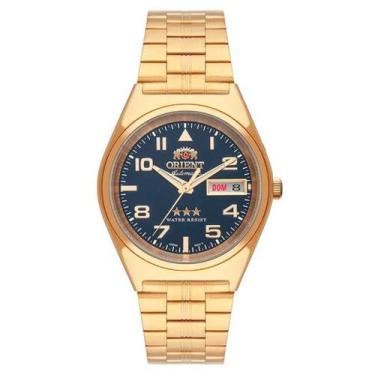 Imagem de Relógio Orient Masculino Automático 469gp083 D2kx Dourado Cor do fundo