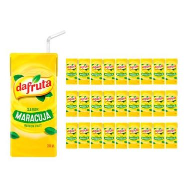 Imagem de Suco Dafruta Sabor de Maracuja 200ml 27 Unidades