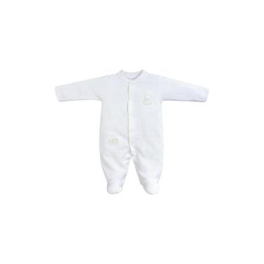 Imagem de Macacão Longo Branco Anjos Baby, RN, Branco