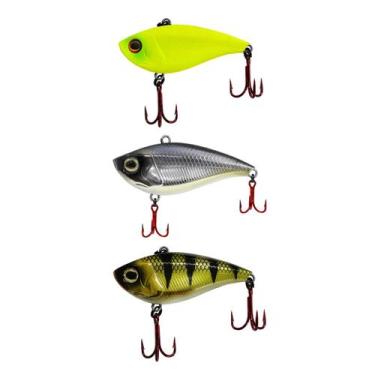 Imagem de Kit 3 Iscas Artificiais Pesca Fundo Marine Sports Iron Head 50 5cm 10g
