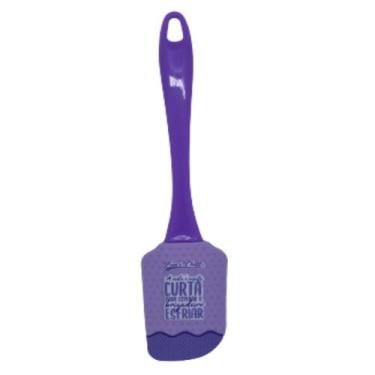Imagem de Espátula Em Silicone Decorada Com Cabo em Acrilico 25cm - Bons Chef, R