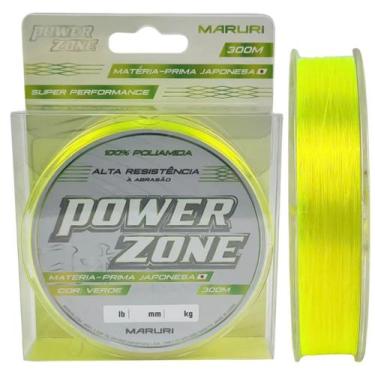Imagem de Linha Monofilamento Maruri Power Zone 0,43mm 300m Verde