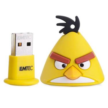 Imagem de Pen Drive EMTEC ANGRY BIRDS Yellow BIRD 08GB 2.0