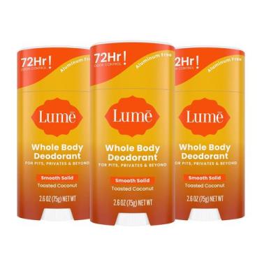 Imagem de Desodorante Lume Whole Body Smooth Solid Stick 72h 75mL x3