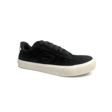 Imagem de Tênis Reserva Masculino Casual R 75254 0001 Preto, Preto, Branco, 39, 