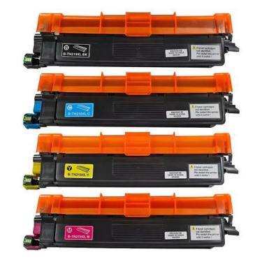 Imagem de 4 Toner Tn219xl Compativel Para L3760 L3560 L3280 L3240 Black Cyan Mag