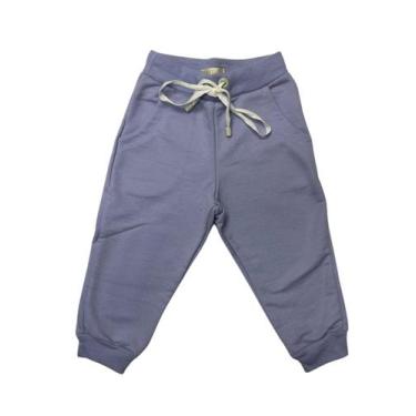 Imagem de Calça Infantil Menina Moletom Lilás Bugbee, 2, Lilás