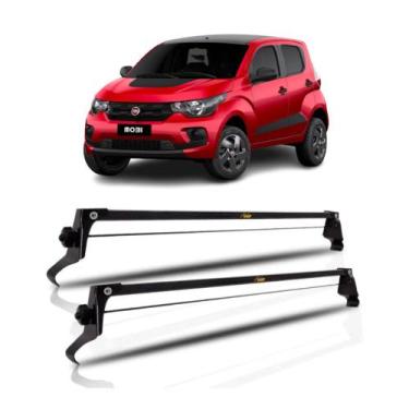 Imagem de Rack de Teto Bagageiro Carro Fiat Mobi 16 a 22 4 Portas Vhip
