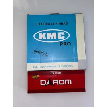 Imagem de Kit relação de BROS 160/ XRE190 KMC e Darom