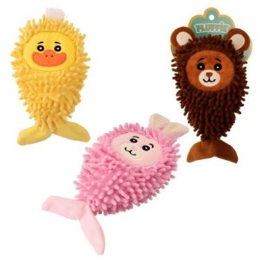 Imagem de Brinquedo Pet de Pelúcia Felpudo Fluffie CB4922 para Cães em Poliéster