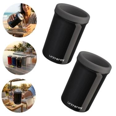 Imagem de Kit 2 Porta Lata Térmico 350ml Ideal para Bares e Casa