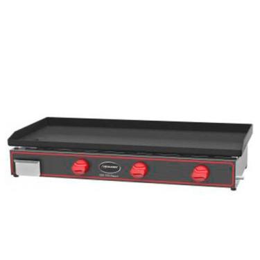 Imagem de Chapa Bifeteira 3 Queimadores CBG-1000C Aço Carbono 5mm Metalcubas, Gá