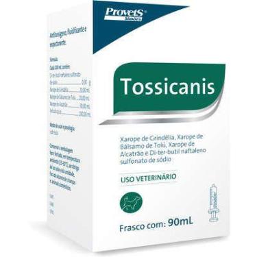 Imagem de Tossicanis Xarope para Cães 90ml, Alivio da Tosse Canina - Provets
